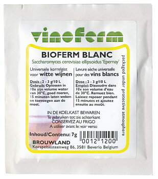 Vinjäst BIOFERM BLANC 7 g.