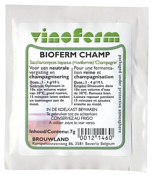 Vinjäst BIOFERM CHAMP 7 g.