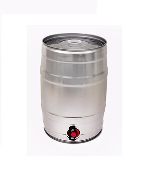 6 L Bierfass mit Zapfhahn