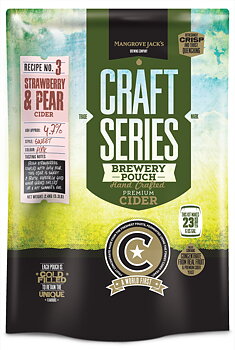 Mangrove Jack's Strawberry & Pear - Cider gær