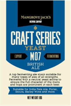 Mangrove Jack's M42 New World strong Ale Bierhefe 10 gr.