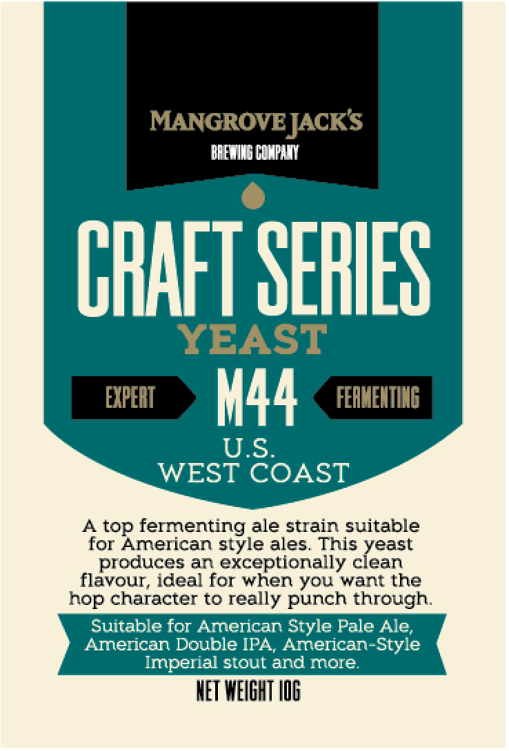 Mangrove Jack's M44 US West Coast Bierhefe 10 gr. - 2