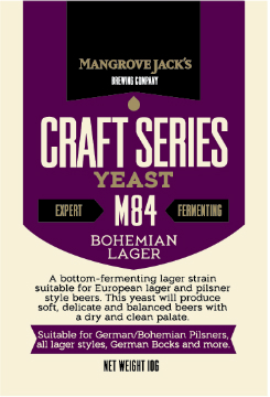 Mangrove Jack's M84 Bohemian Lager ølgær 10 gr.
