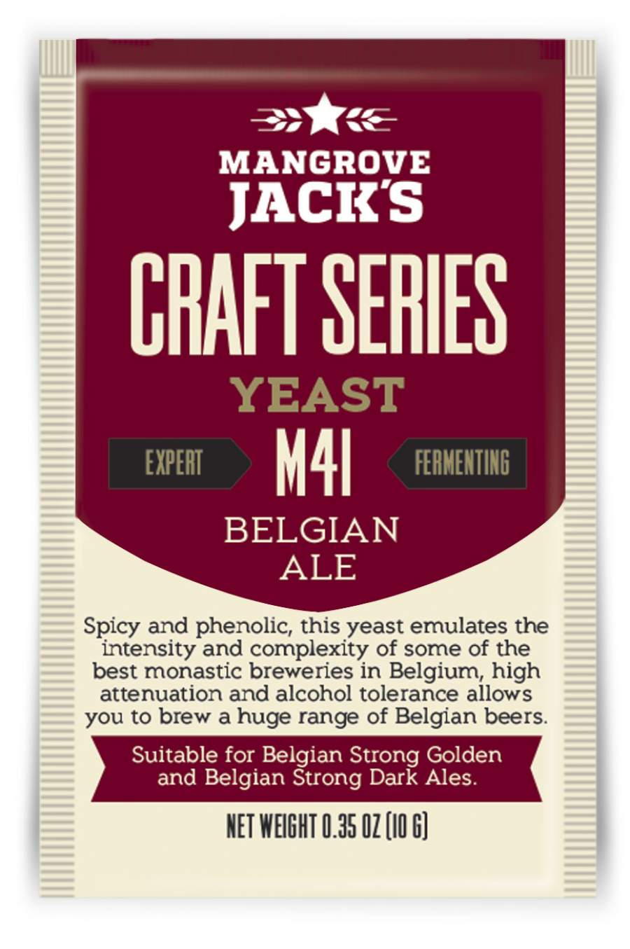 Mangrove Jack's Belgian Ale M41 Bierhefe 10 gr. - 2