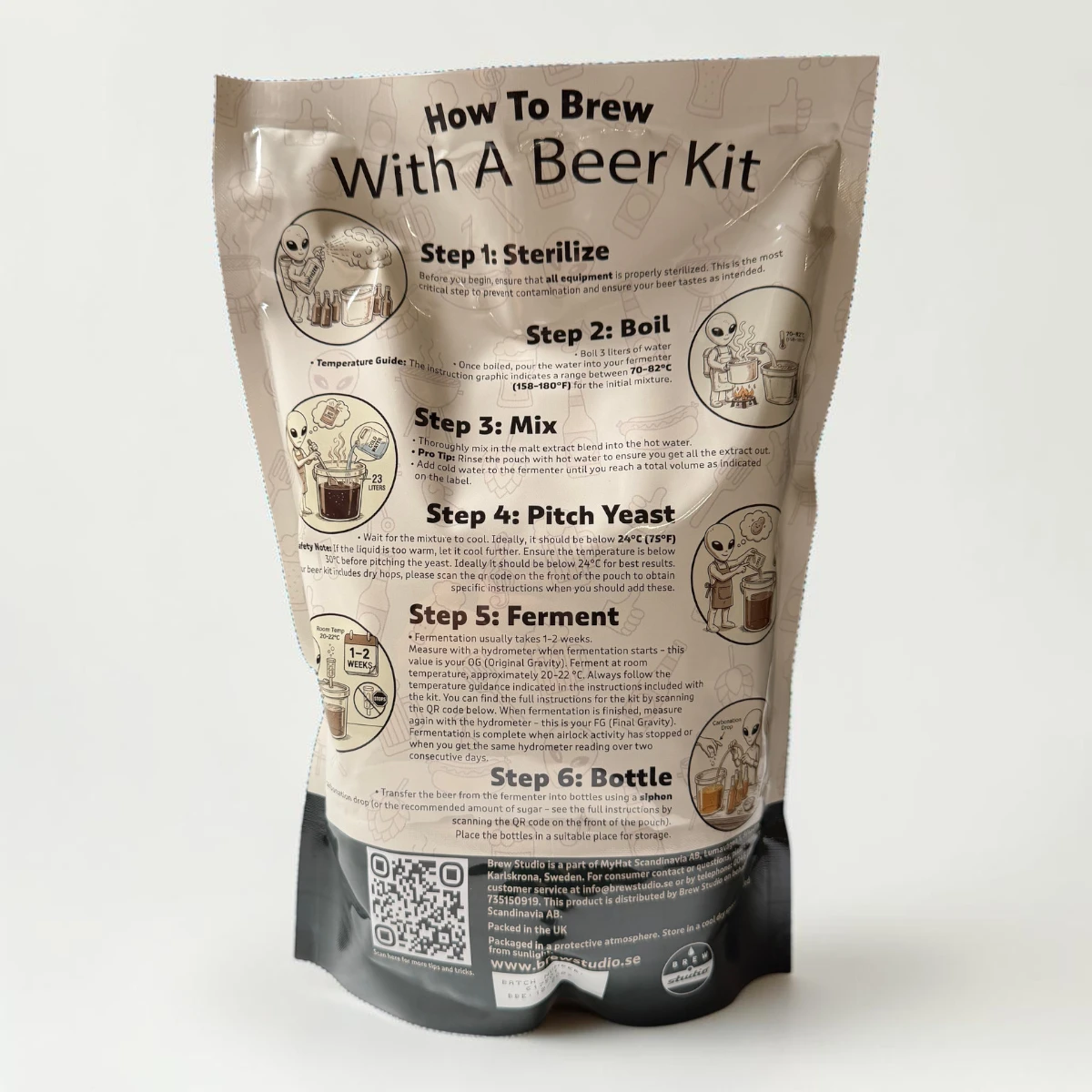 Brew Studio Backbeat Lager - 23 L Ölsats - 2