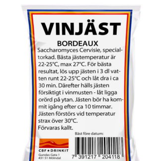 Coobra Vinjäst Bordeaux