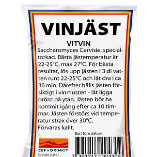 Coobra Vinjäst Vitvin
