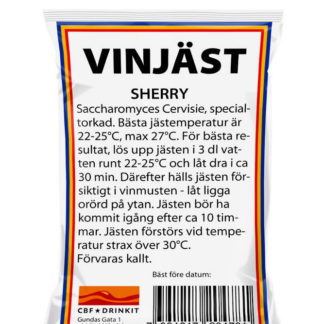 Coobra Vinjäst Sherry