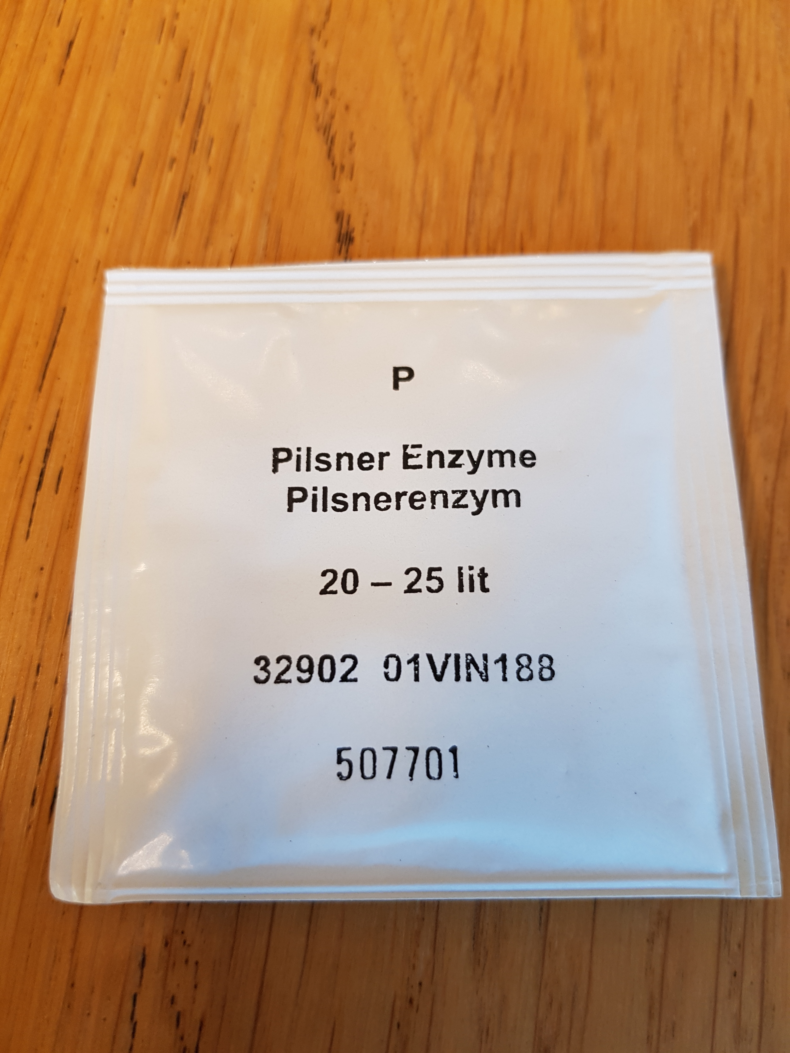 Pilsnerenzym til 25 liter