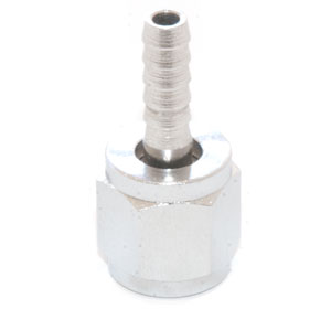 Mutter 1/4" FFL - Nippel 4,8 mm