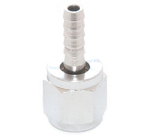 Mutter 1/4" FFL - Nippel 4,8 mm