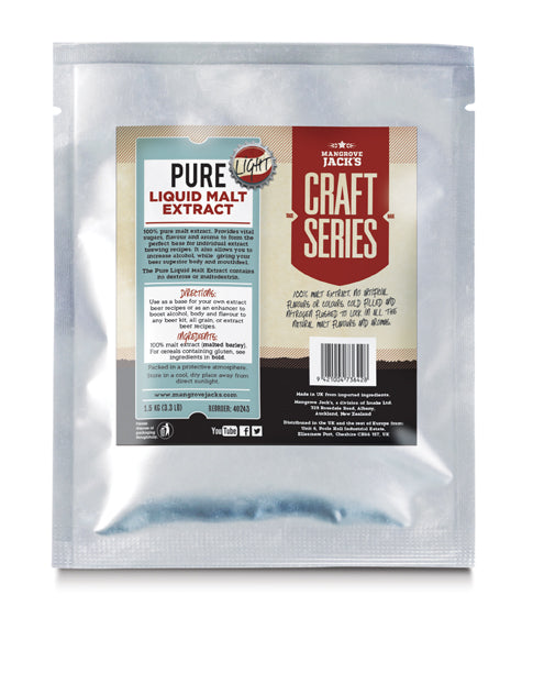 Mangrove Jack Light Malt Extrakt 1,5 kg.