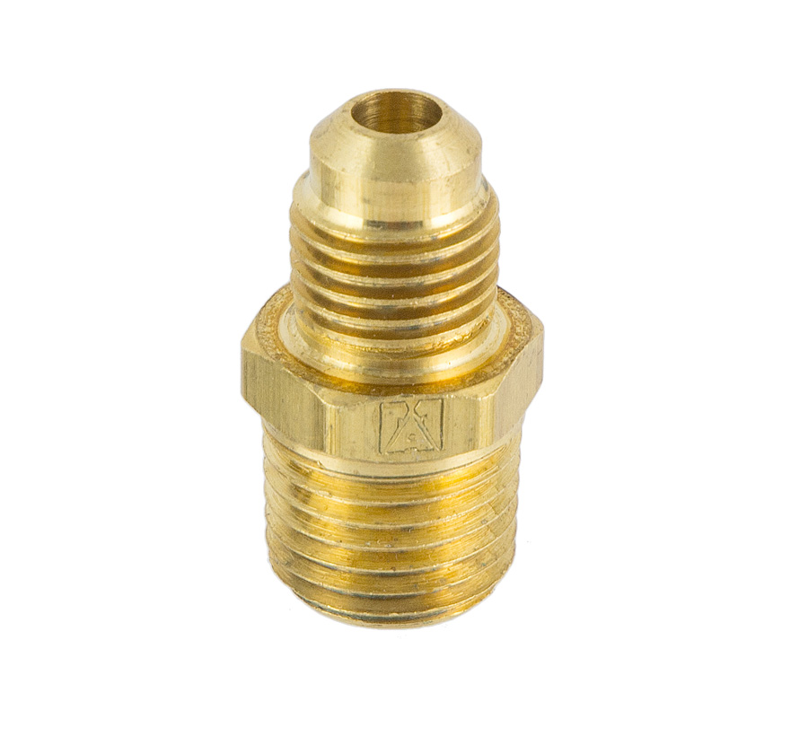 Adapter 1/4" NPT - 1/4" MFL (Messing)