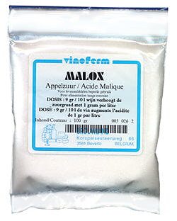 Æblesyre, Malox 100 gr.