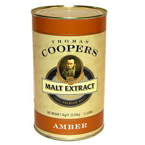 Coopers Maltextrakt Amber 1,5 kg.