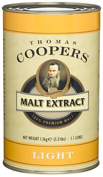 Coopers Maltextrakt Light 1,5 kg.
