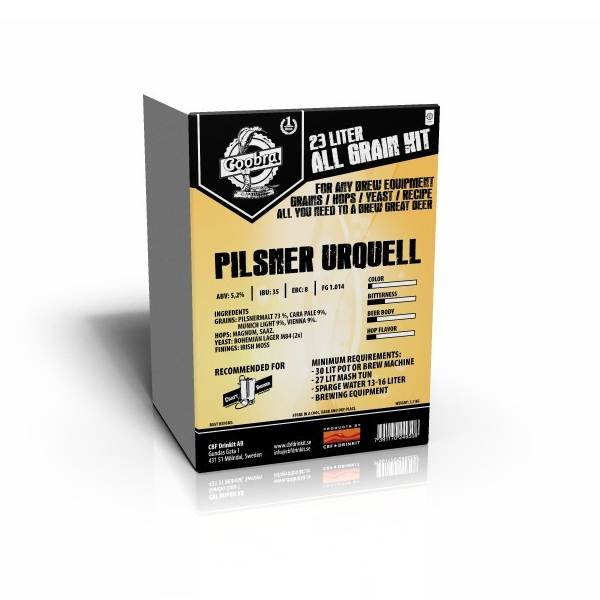 Coobra All Grain Kit – Pilsner Urquell 23 L