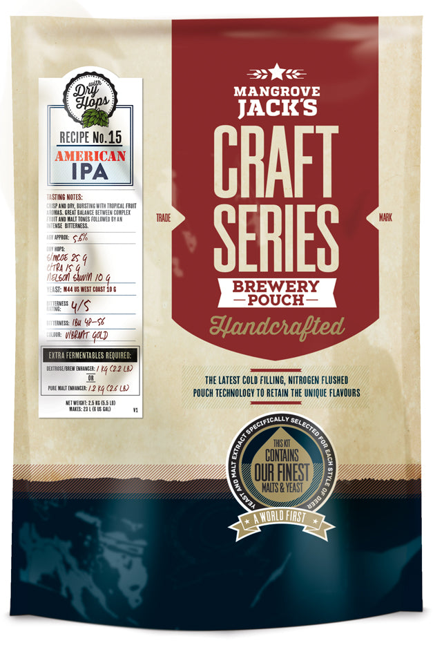 Craft Series American IPA - Mangrove Jackin olutsetti