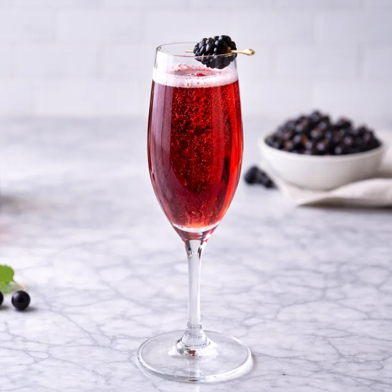 Kir med vinsats – gör din egen Kir-bas och Kir Royal