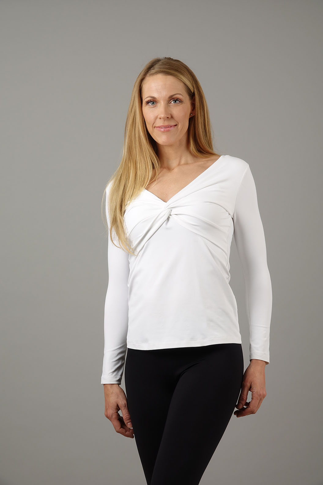 Top Drapé black - 2