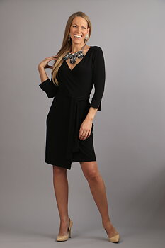 Wrap Dress black