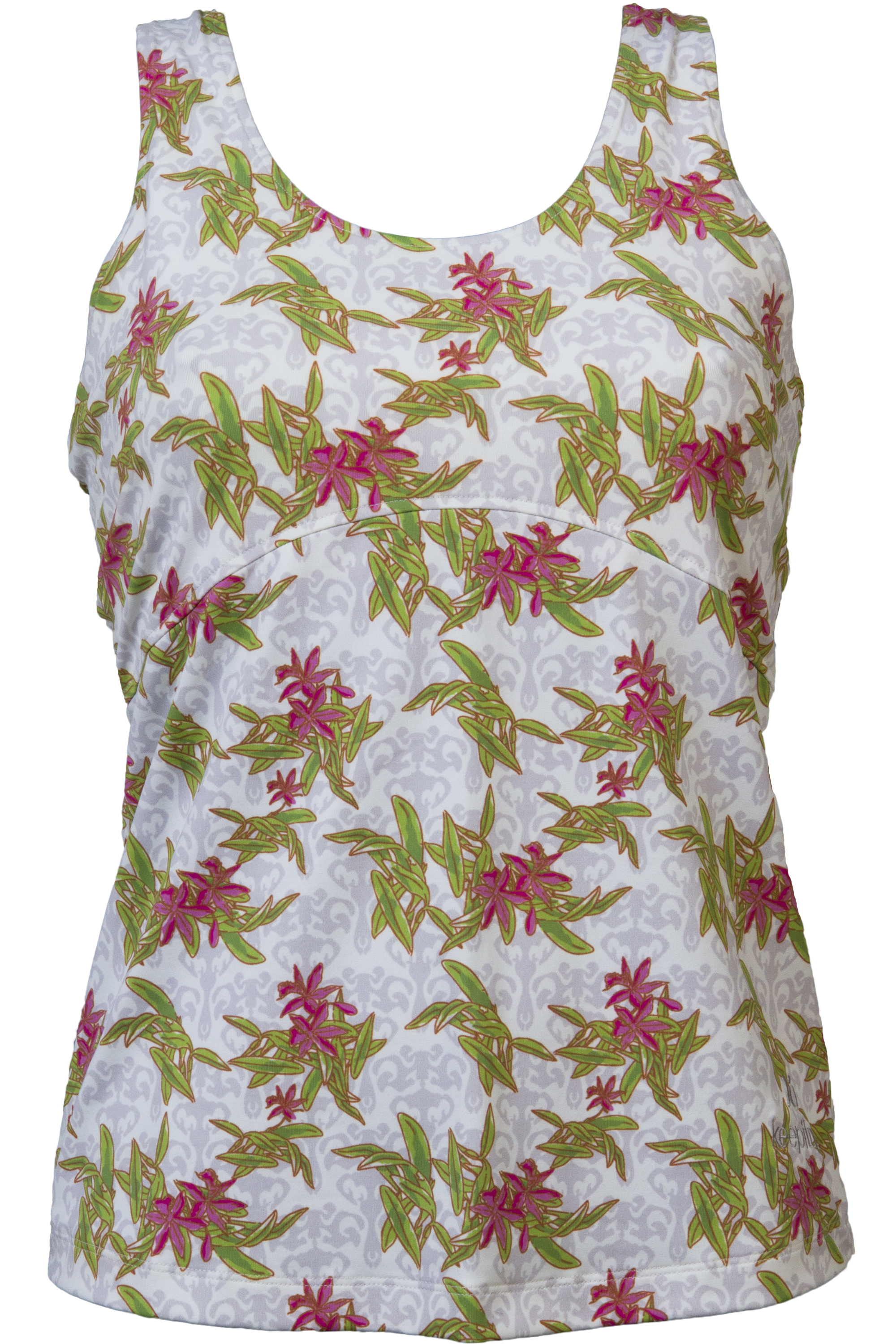 Singlet Floral blue - 5