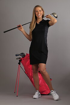 Polo Logo Dress black 
