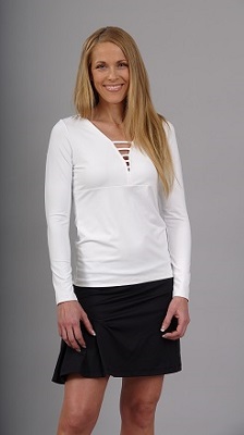 Striped Long Arm Off White
