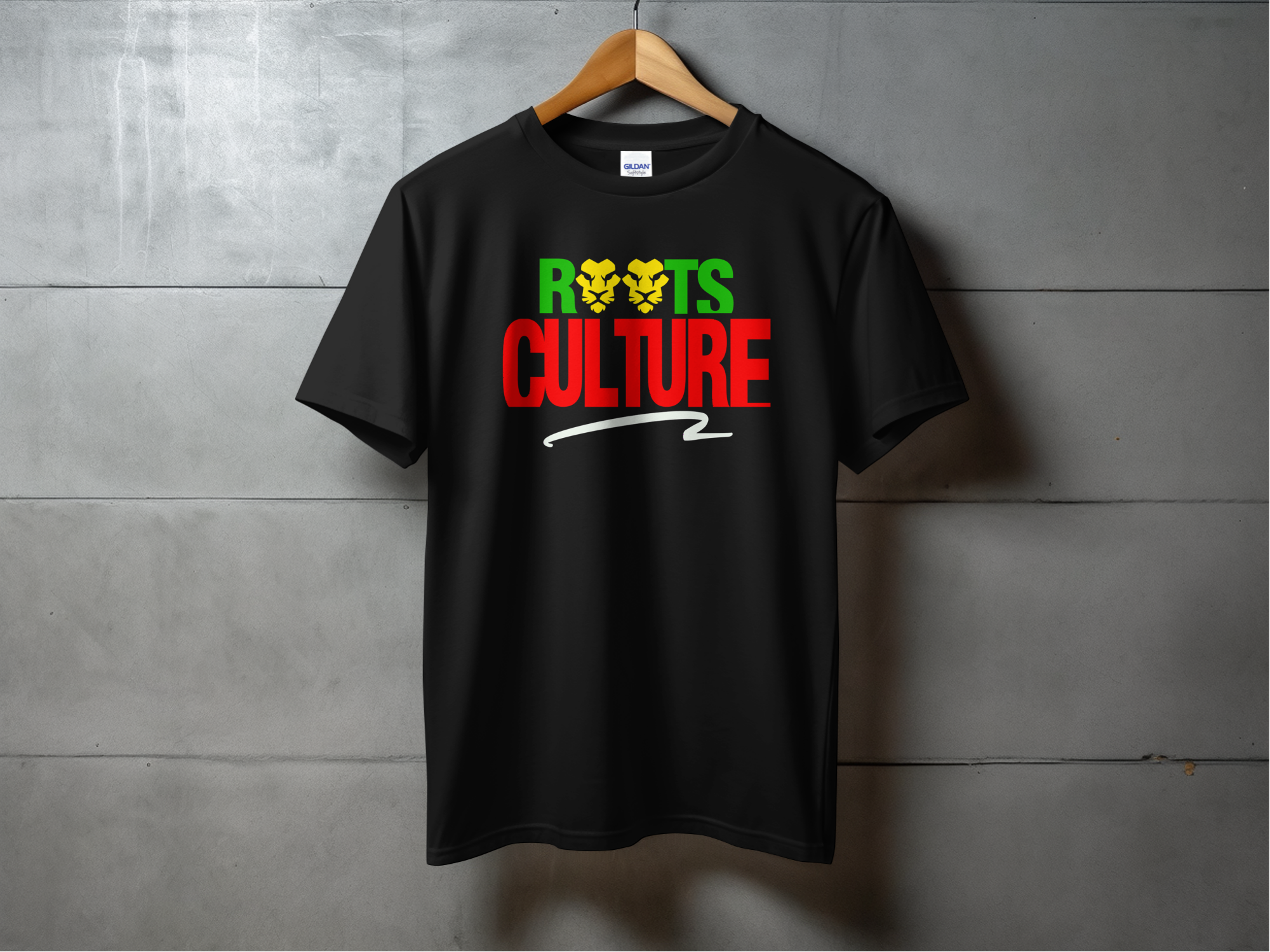 Roots & Culture T-shirt Black 