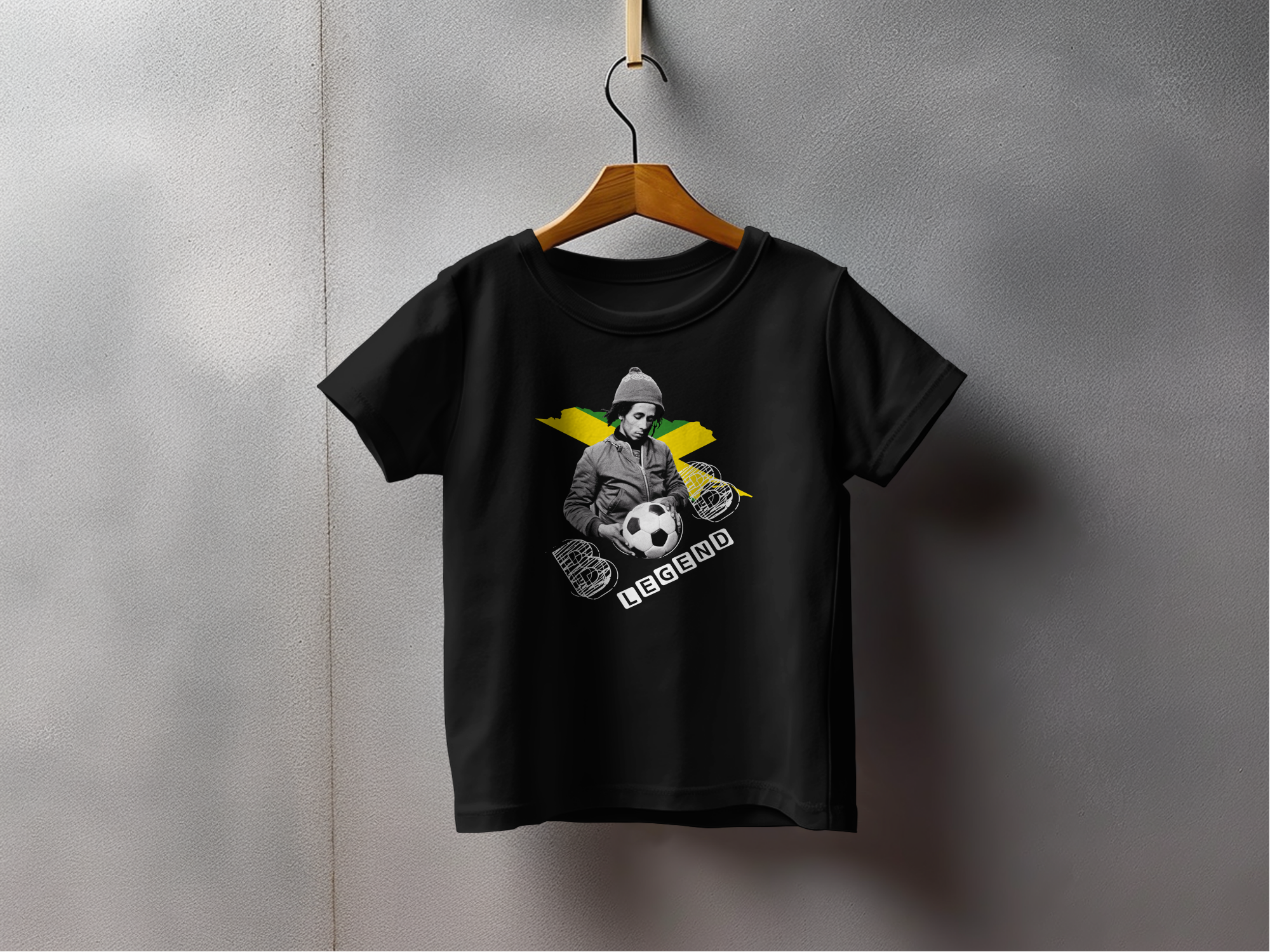 Bob Marley Legend Baby T-shirt Black