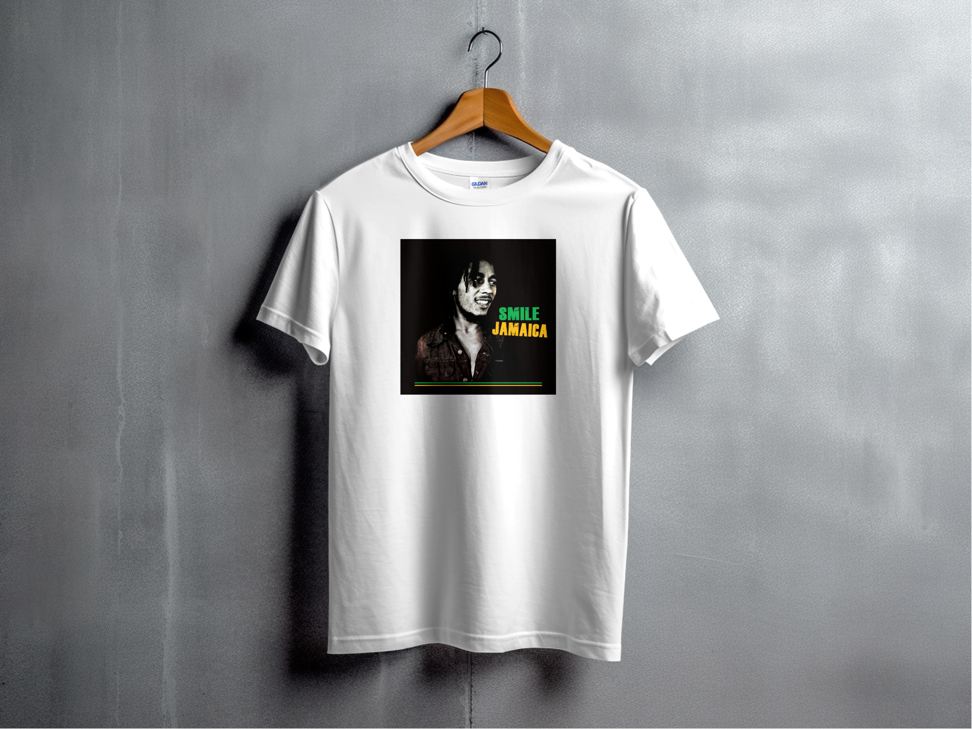 Bob Marley Smile Jamaica Kids T-shirt White