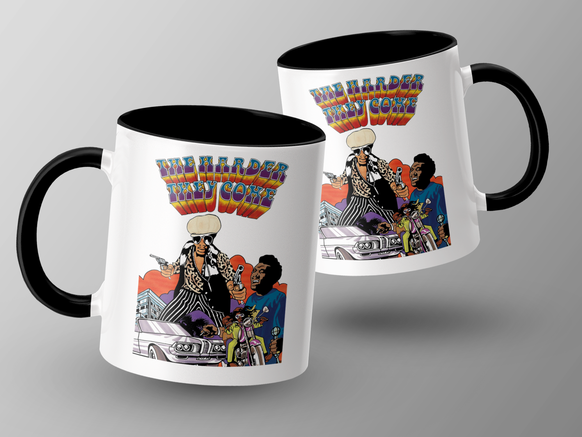 Harder They Come Coffee Mug White