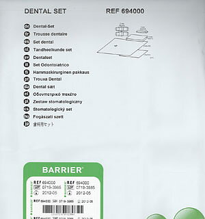 Dentalset, sterilt.