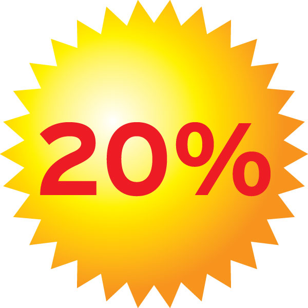 Stor stjärna 20%