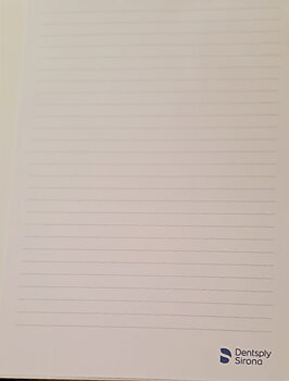 Note pad DentsplySirona A4