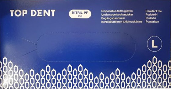 Disposable gloves. Size Large