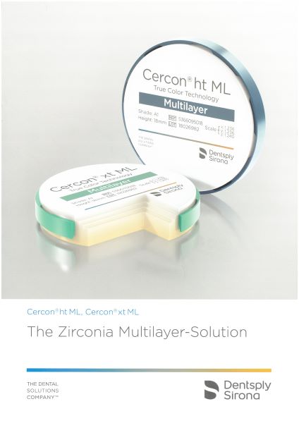 Cercon ht ML- xt MLThe Zirconia Multilayer-Solution