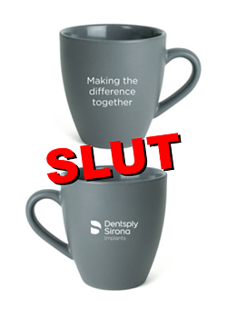 Coffee mug, making the difference… 1 pce