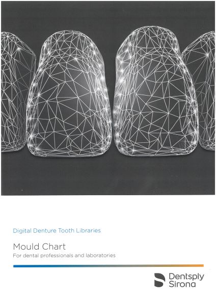 Digital Denture Tooth Libraries - Mould Chart