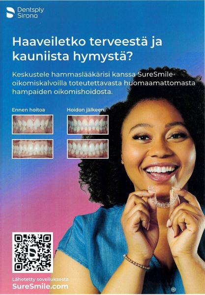 Haaveiletko terveestä ja kauniista hymystä?