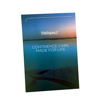 Wellspect  notepad with cover A5