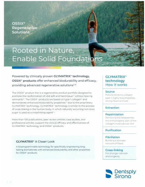 OssiX Regenerative Solutions-One Pager