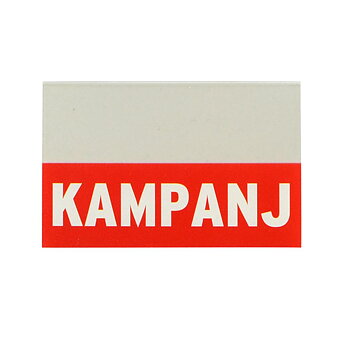 Etikettsficka ” Kampanj” 50-pack