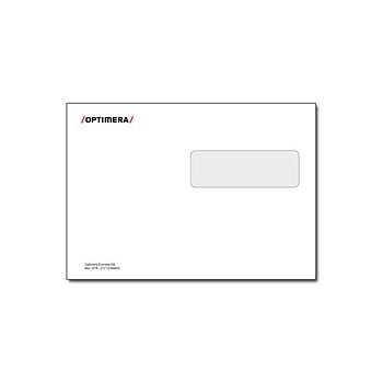 Kuvert C5H2 med högerfönster Självhäftande 500-pack