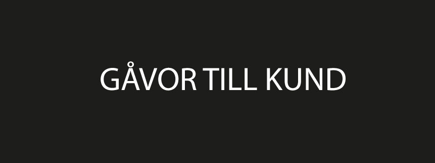 Gåvor till kund