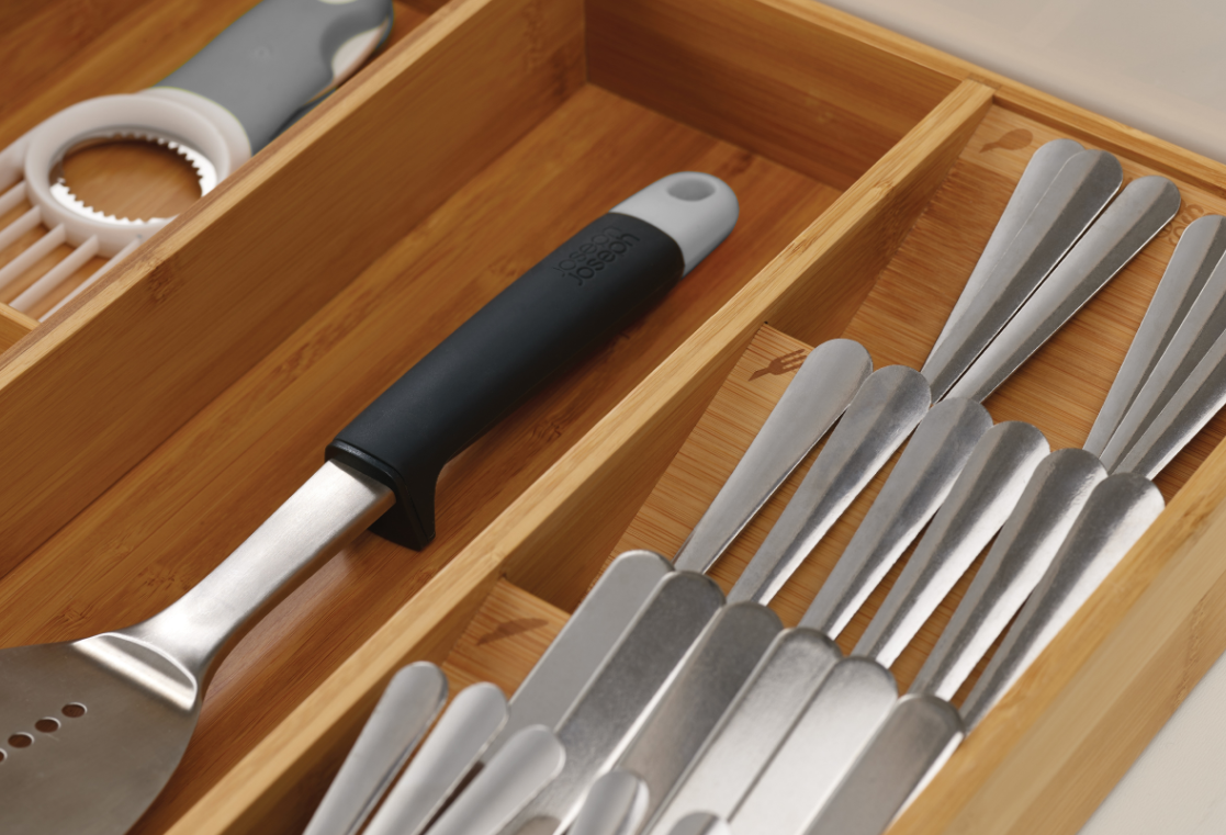 Joseph Joseph - DrawerStore Bamboo Cutlery tray