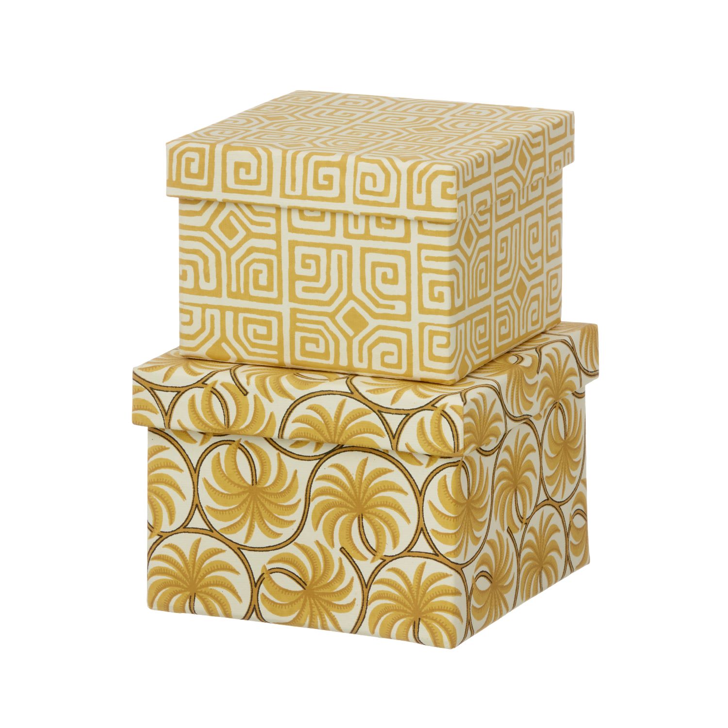 Lådor, Handgjorda,  2st,   BUNGALOW THILLA CAMEL SMALL CUBIC, Beige