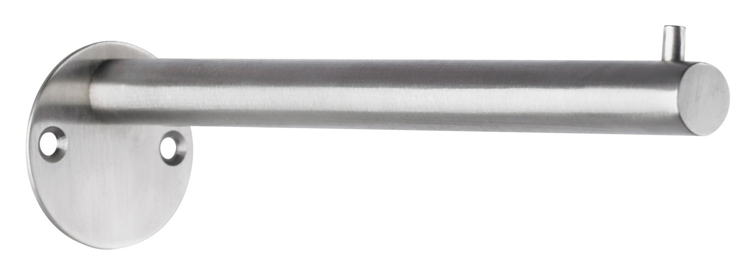 Förvara - Wall hook, long, WANDGARDEROB, 20 x H 5 cm, Stainless steel