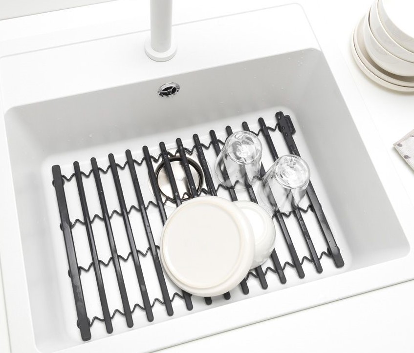 Förvara.se Matta för diskhon, BRABANTIA SILICONE SINK MAT, 30 x 30
