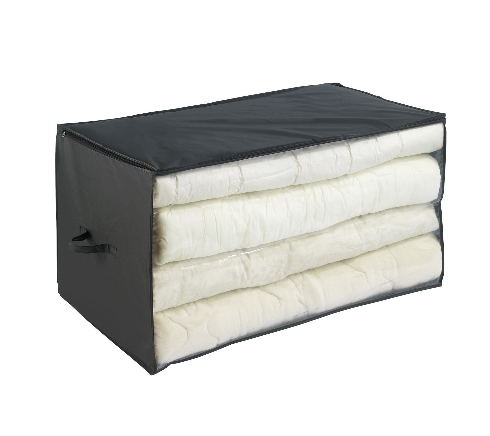 Förvarings låda, mjuk, JUMBO DEEP BLACK, 91 x 53 x  48 cm, Svart
